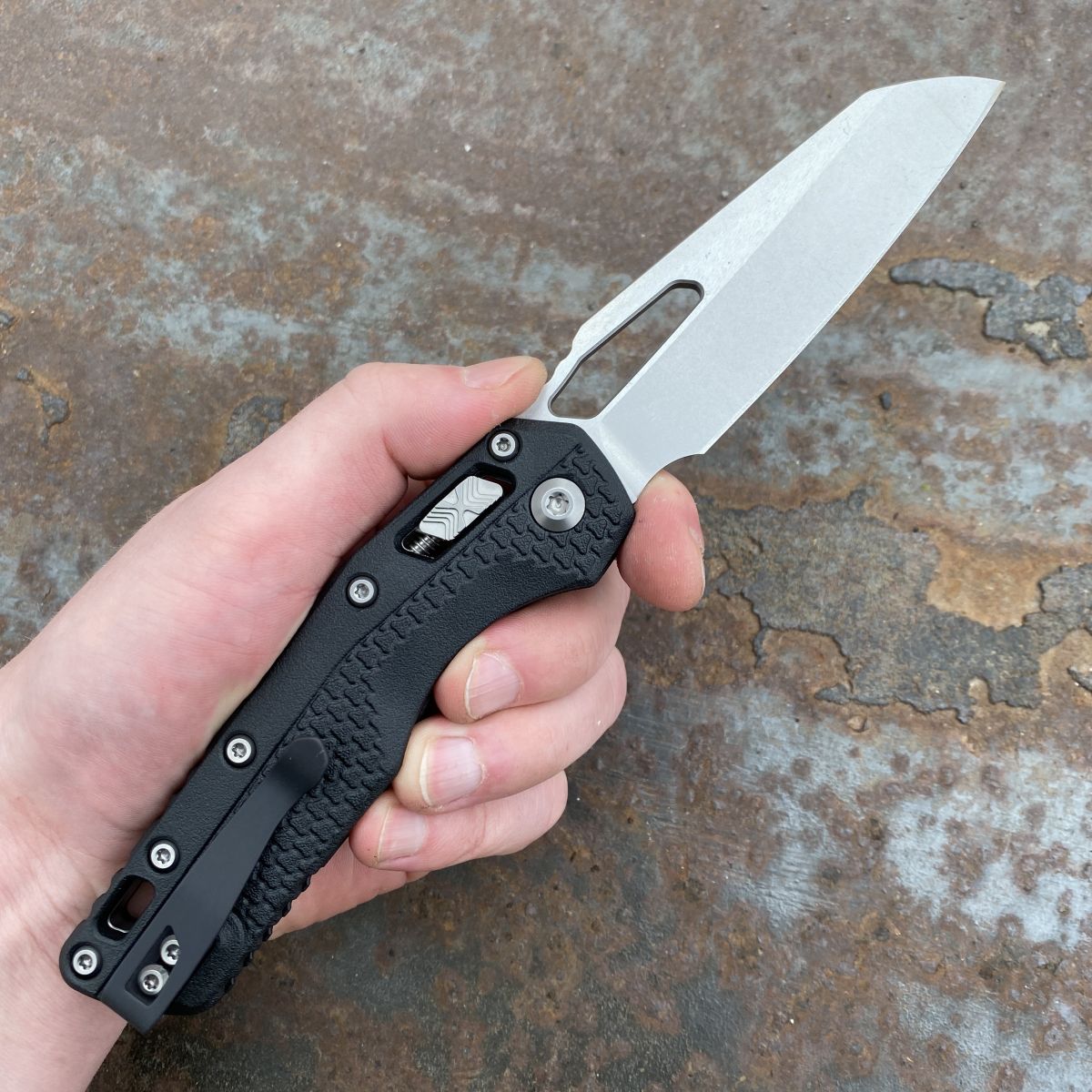 Microtech Standard Issue MSI Ram-Lok Black Polymer + Black