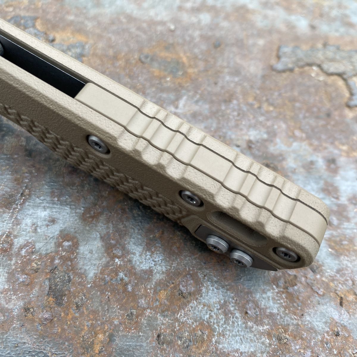 Microtech MSI Ram-Lok Dark Earth Polymer Dark Earth Cerakote M390