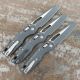 Microtech MSI Ram-Lok Sniper Gray Tri-Grip Polymer Sniper Gray M390 Folding Knife