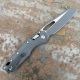 Microtech MSI Ram-Lok Sniper Gray Tri-Grip Polymer Sniper Gray M390 Folding Knife