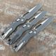 Microtech MSI Ram-Lok Sniper Gray Tri-Grip Polymer Sniper Gray M390 Folding Knife