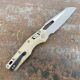 Microtech MSI Ram-Lok Tan Frag G-10 Apocalyptic M390 Folding Knife