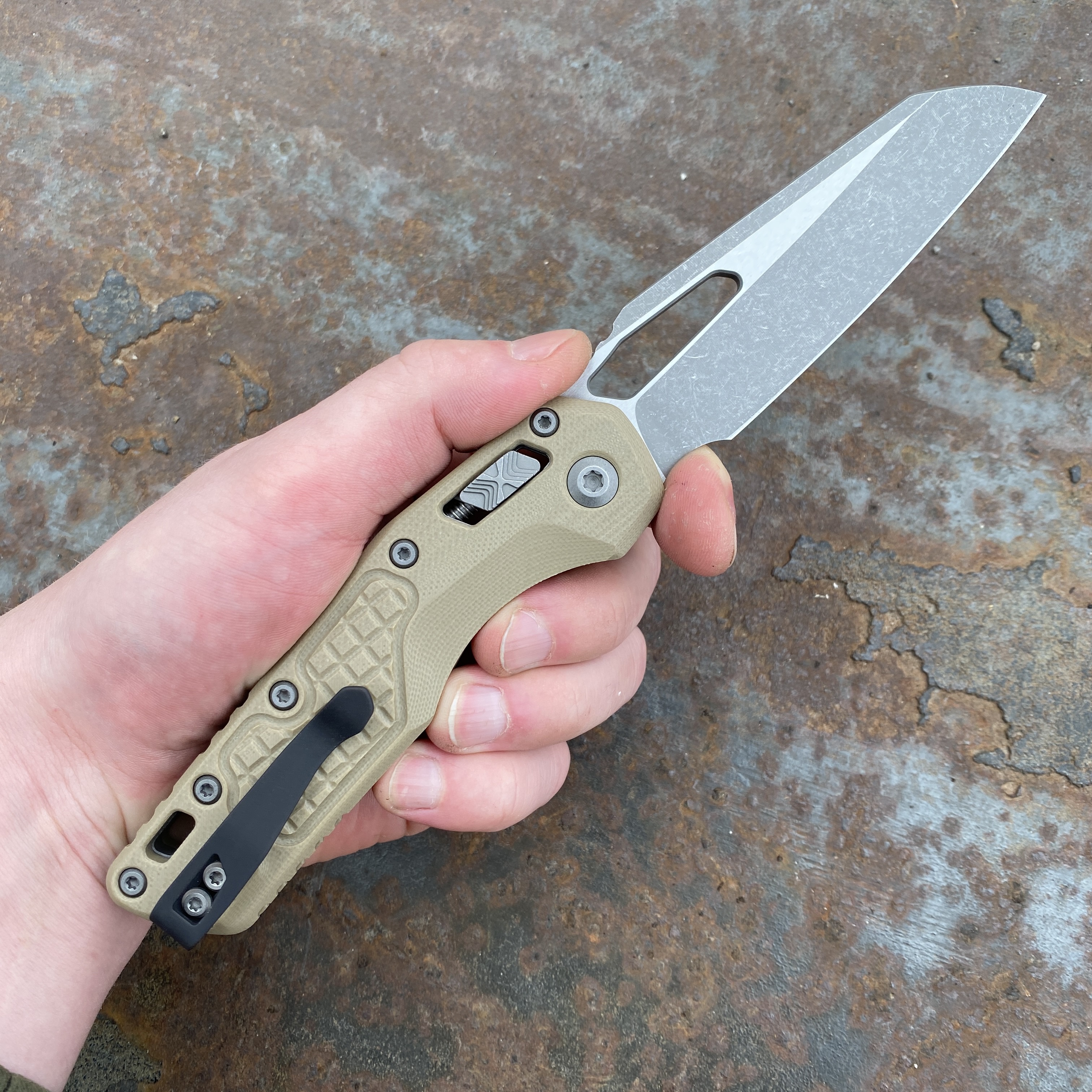 ハルカミライ メキT Microtech MSI Ram-Lok Dark Earth Polymer Apocalytpic M390 (210T