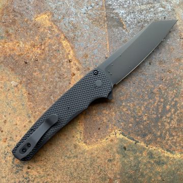 Pro-Tech Malibu Textured Black Aluminum DLC Magnacut Blade Folding Knife