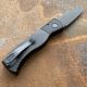 Pro-Tech TR-2 Auto Textured Black Aluminum DLC MagnaCut Blade Folding Knife