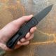Pro-Tech TR-2 Auto Textured Black Aluminum DLC MagnaCut Blade Folding Knife