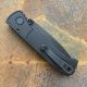 Pro-Tech TR-2 Auto Textured Black Aluminum DLC MagnaCut Blade Folding Knife