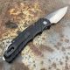 Pro-Tech TR-5 Auto Black Feather Aluminum Stonewashed S35V Blade Folding Knife