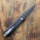 Pro-Tech Godson Auto Black Aluminum Black 154CM Blade Folding Knife