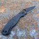 Spyderco Military 2 Salt Black G-10 Scales Black CPM Magnacut Blade Folding Knife