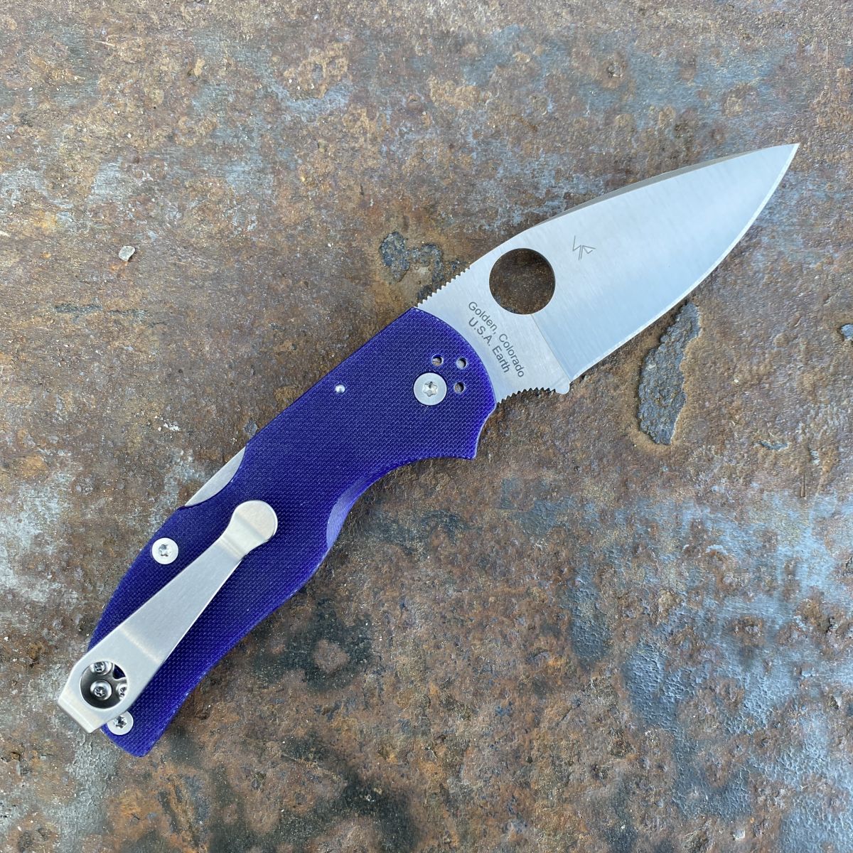 SP コーデュラ シルナイロン 5 × 8L ソロ タープ NAV ネイビー SpydercoNative5DarkBlueG10Scal