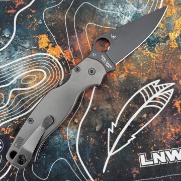 Spyderco Paramilitary 2(PM2) Dark Abyss Titanium Scales Black S45V MOD Knife