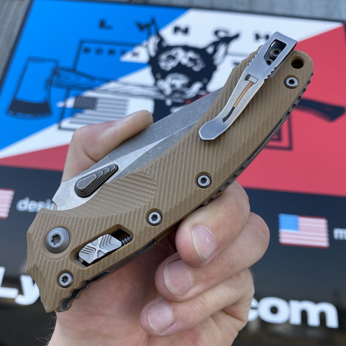 Stone Axe Deep Carry Titanium Pocket Clips