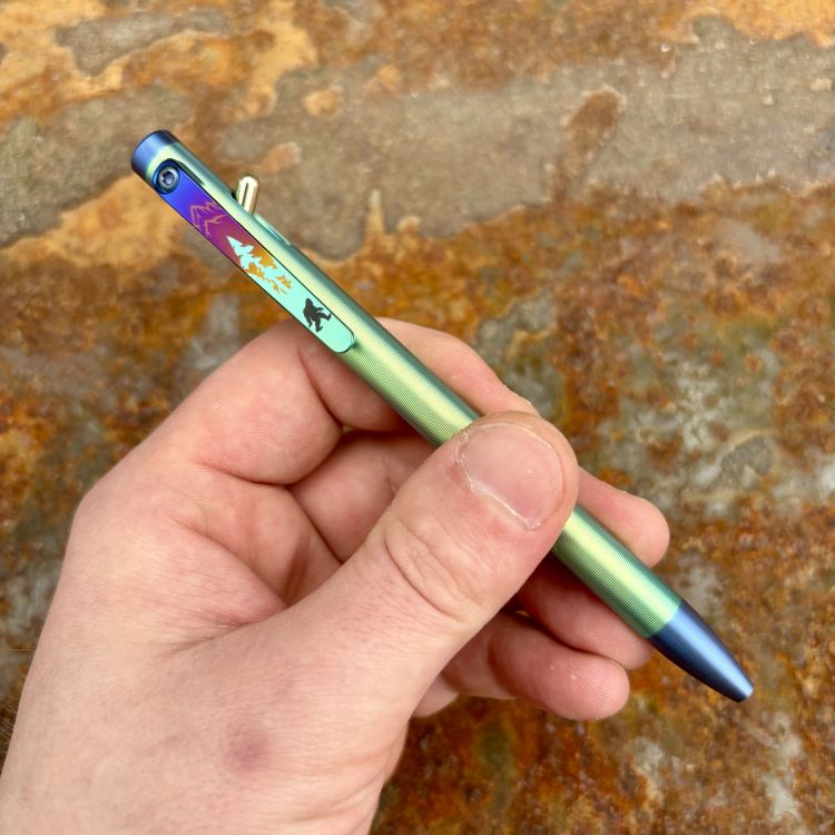 Tactile Turn Titanium Switch Pen - Catch Me If You Can