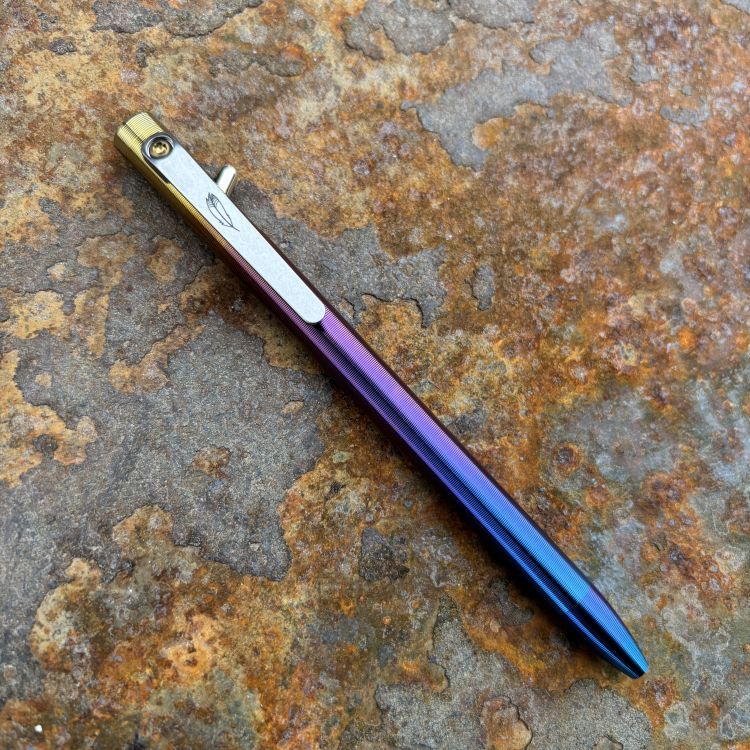 Tactile Turn Titanium Switch Pen - Fade Anodized