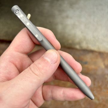 Tactile Turn Titanium Switch Pen - Mono-Comb