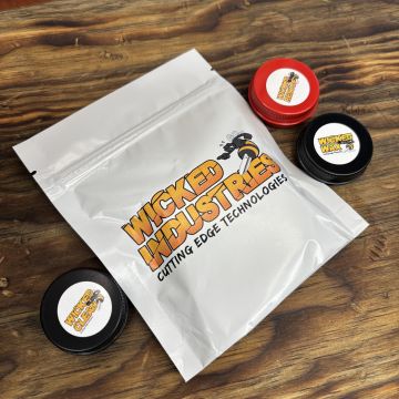 Wicked Triple Sampler Pack - 0.5 oz cans of Wax, Clean and Rescue