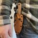 Zero Tolerance 0004 Canvas Micarta Dark Bronze Cerakote CruWear Fixed Blade