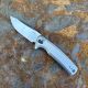 Zero Tolerance 0044 Gray Titanium Satin CPM S45VN Folding Knife