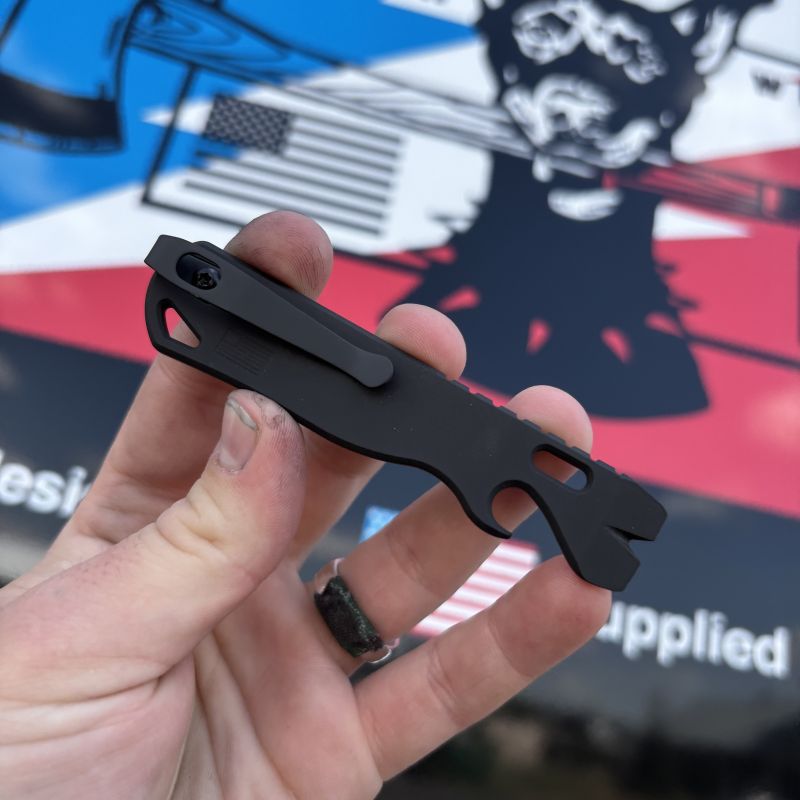 All Access Pass v1b Prybar EDC Pocket Tool Plain Design