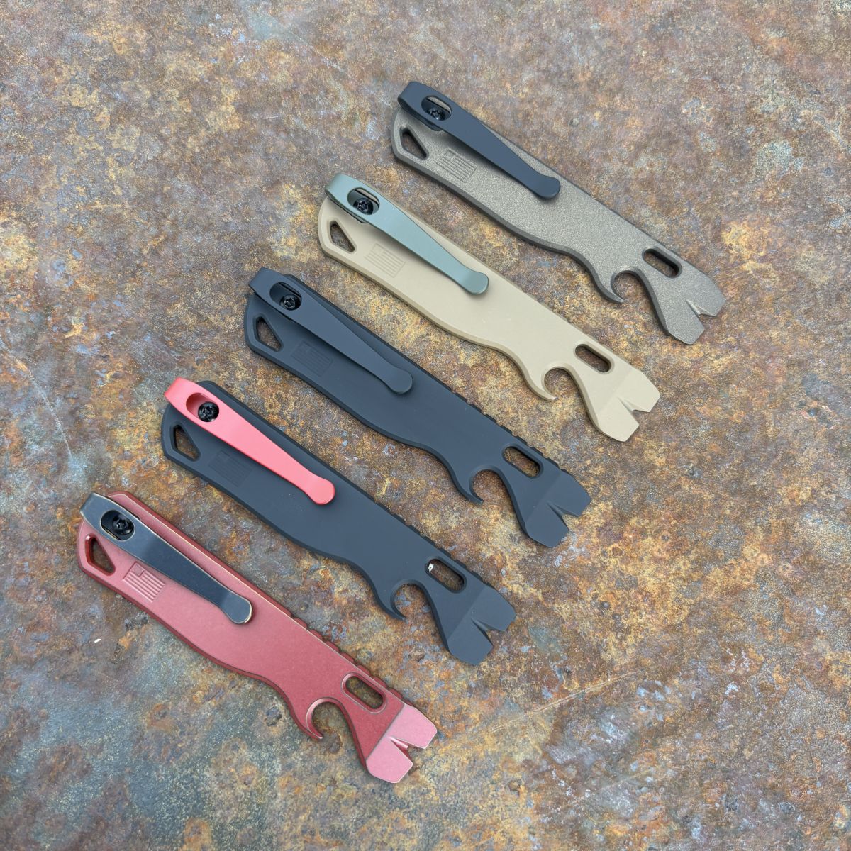 All Access Pass v1b Prybar EDC Pocket Tool Plain Design