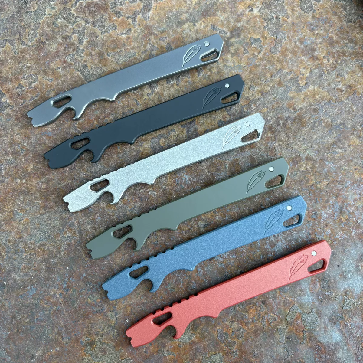 All Access Pass v4b Prybar EDC Pocket Tool Plain Design