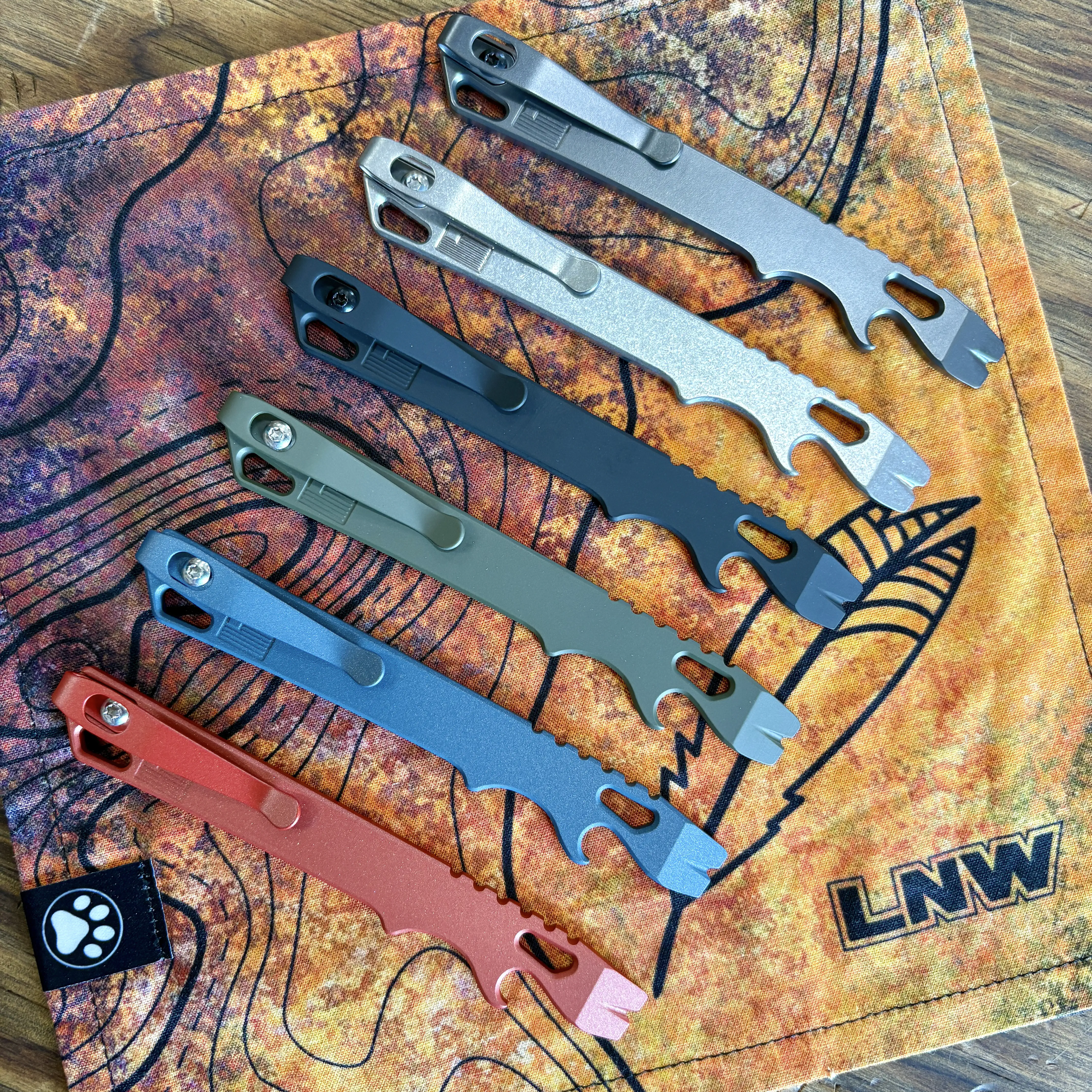 All Access Pass v4b Prybar EDC Pocket Tool Plain Design