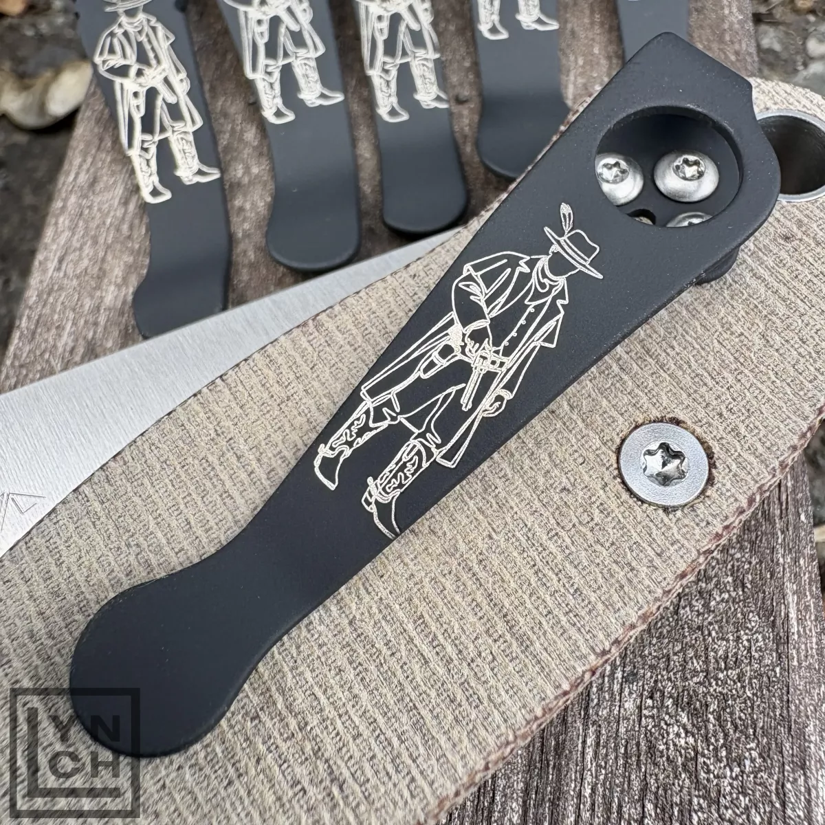 Big Iron Deep Carry Titanium Pocket Clips