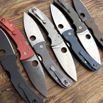 Spyderco Bodacious Skinny Samurai Titanium Scale Kit
