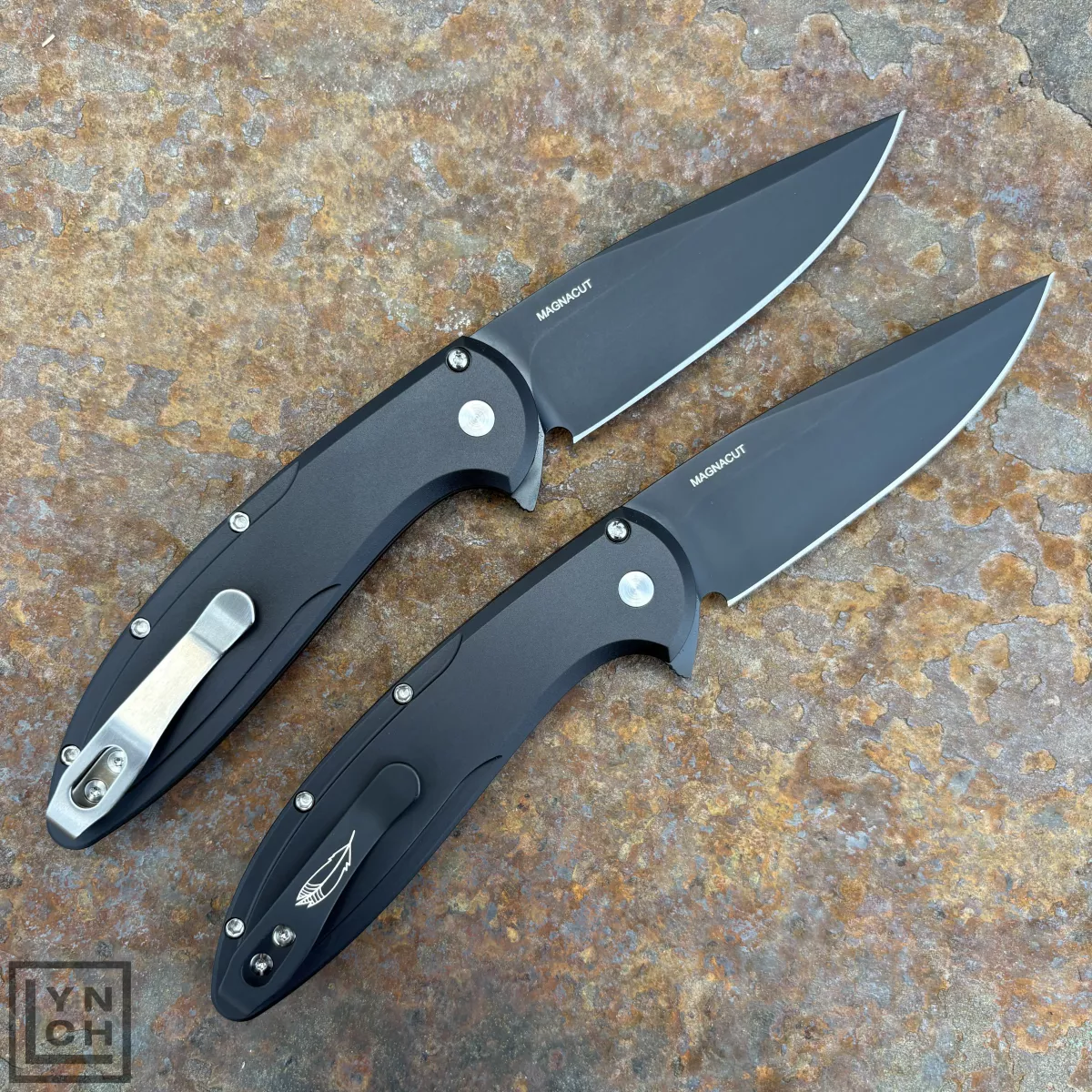 CARVER CREST INT’L INC LIMITED EDITION Pro-Tech Cambria Black Aluminum Maple Burl Inlay Black DLC