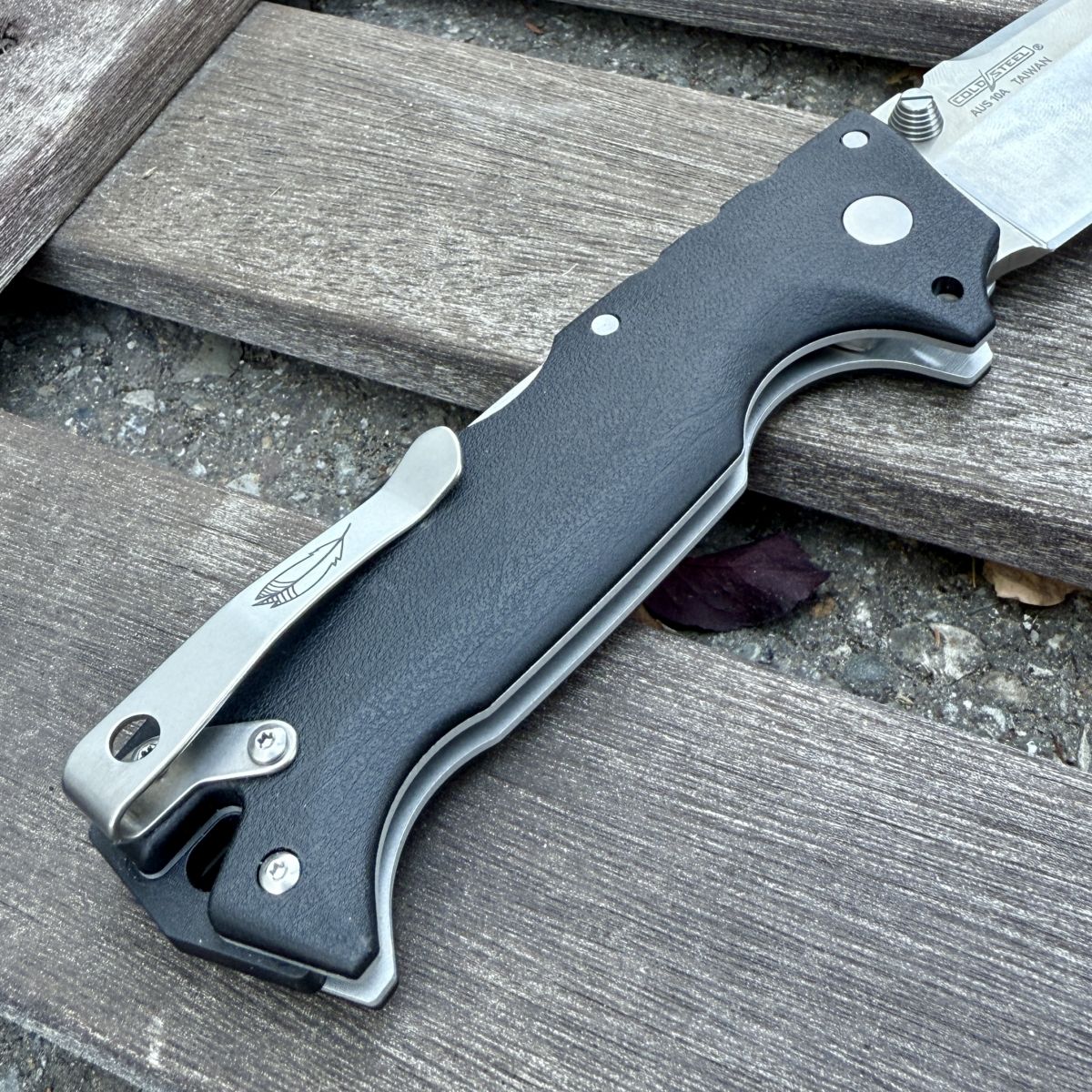 Cold Steel AD-10 Deep Carry Titanium Clip