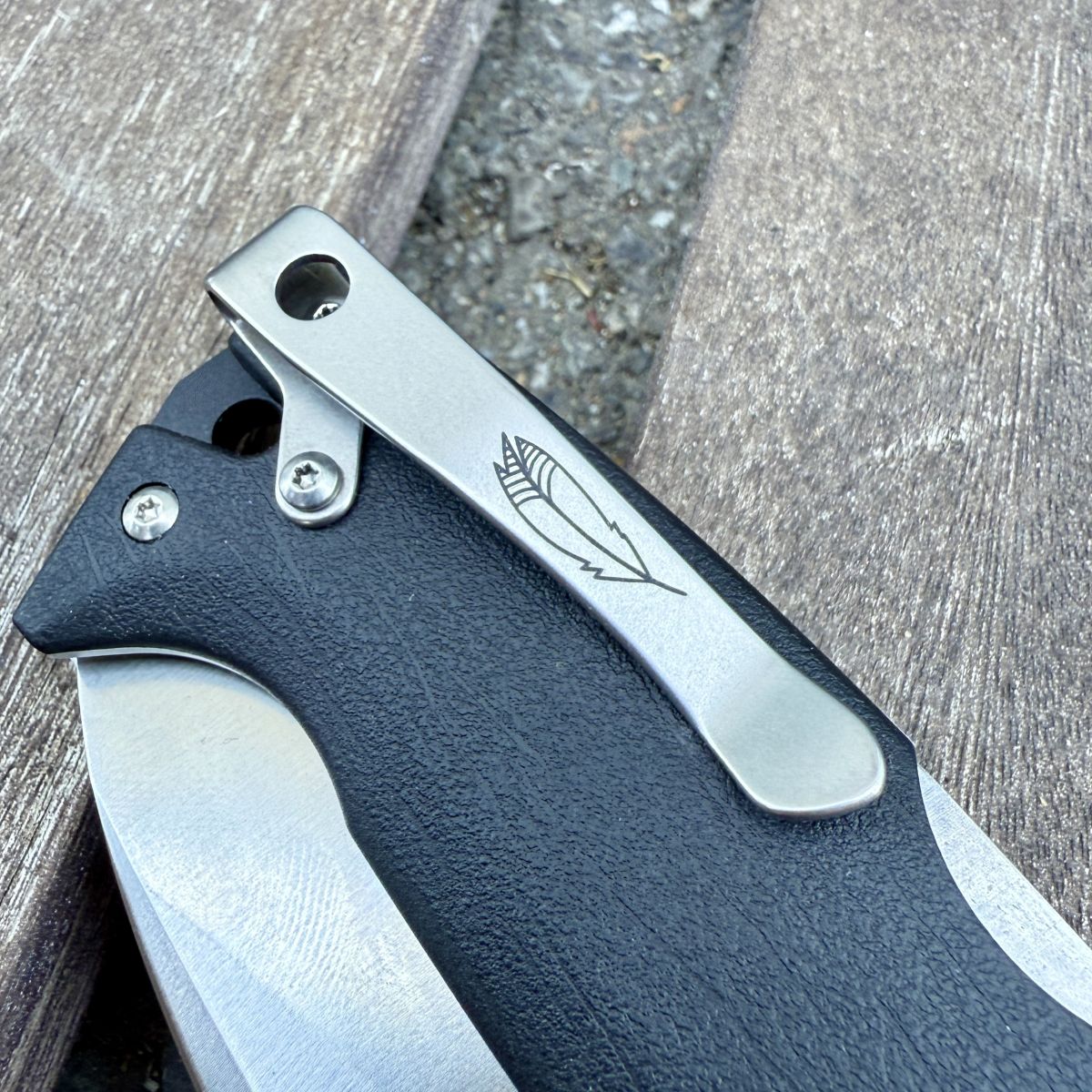 Cold Steel AD-10 Deep Carry Titanium Clip
