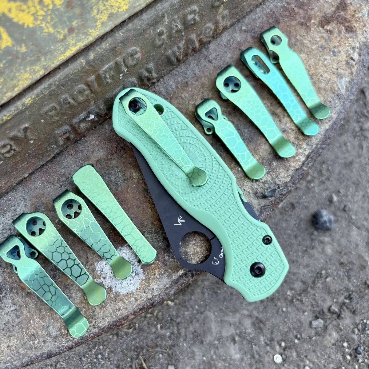Gator Deep Carry Titanium Pocket Clips