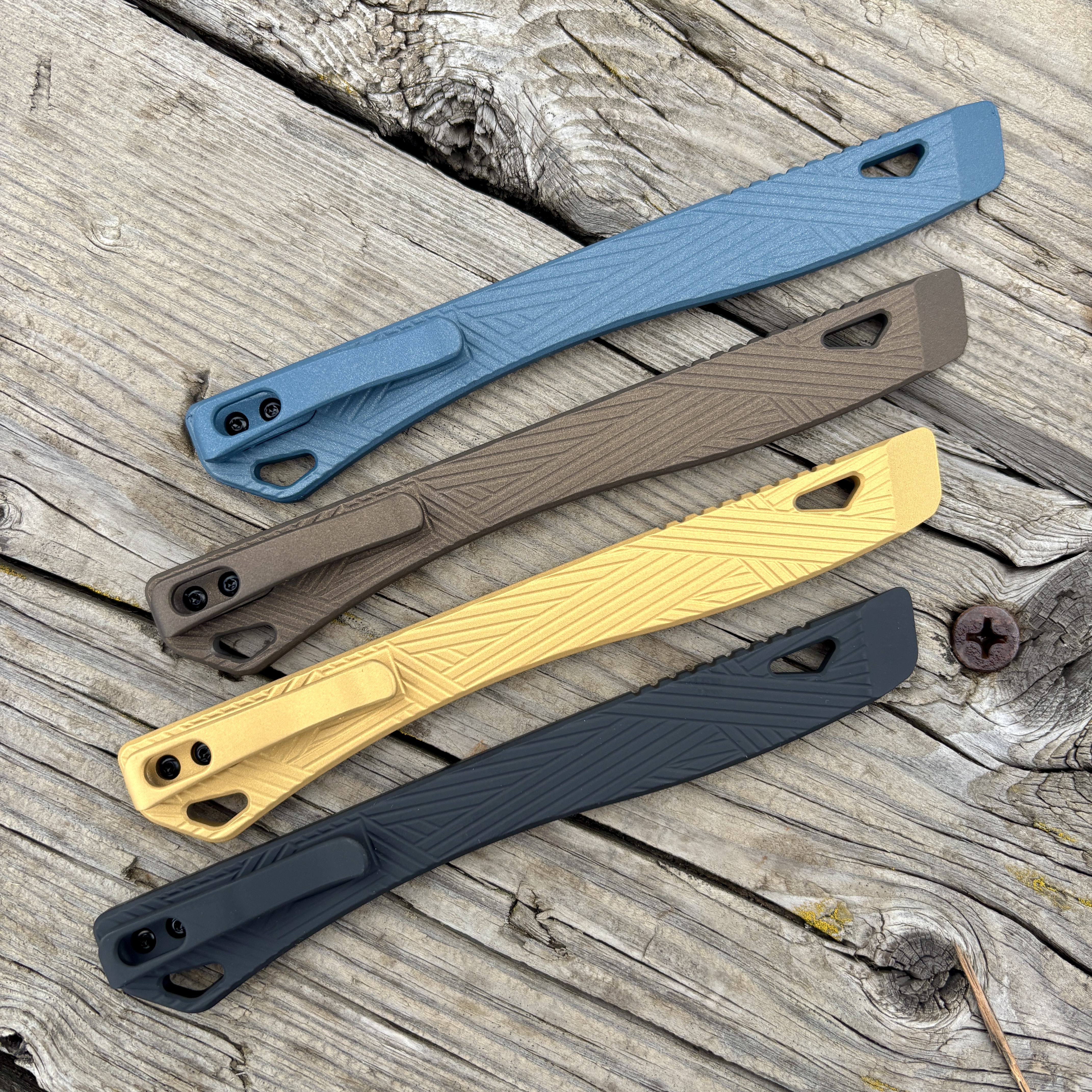 Nobuyuki Yamazaki　フーリエ17　ドミニクローラン20 All Access Pass v1s Samurai Titanium Prybar EDC Pocket Tool Plain
