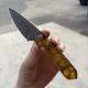 Lynch Blades Sparrow Seven X Ultem Service Finish MagnaCut Fixed Blade
