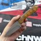 Lynch Blades Sparrow Seven X Ultem Service Finish MagnaCut Fixed Blade