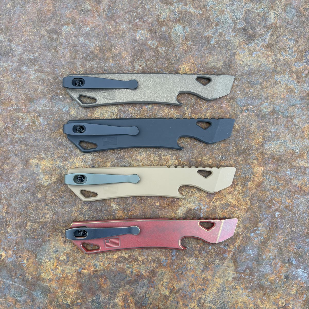 Open Door Policy v2b Plain Titanium Prybar