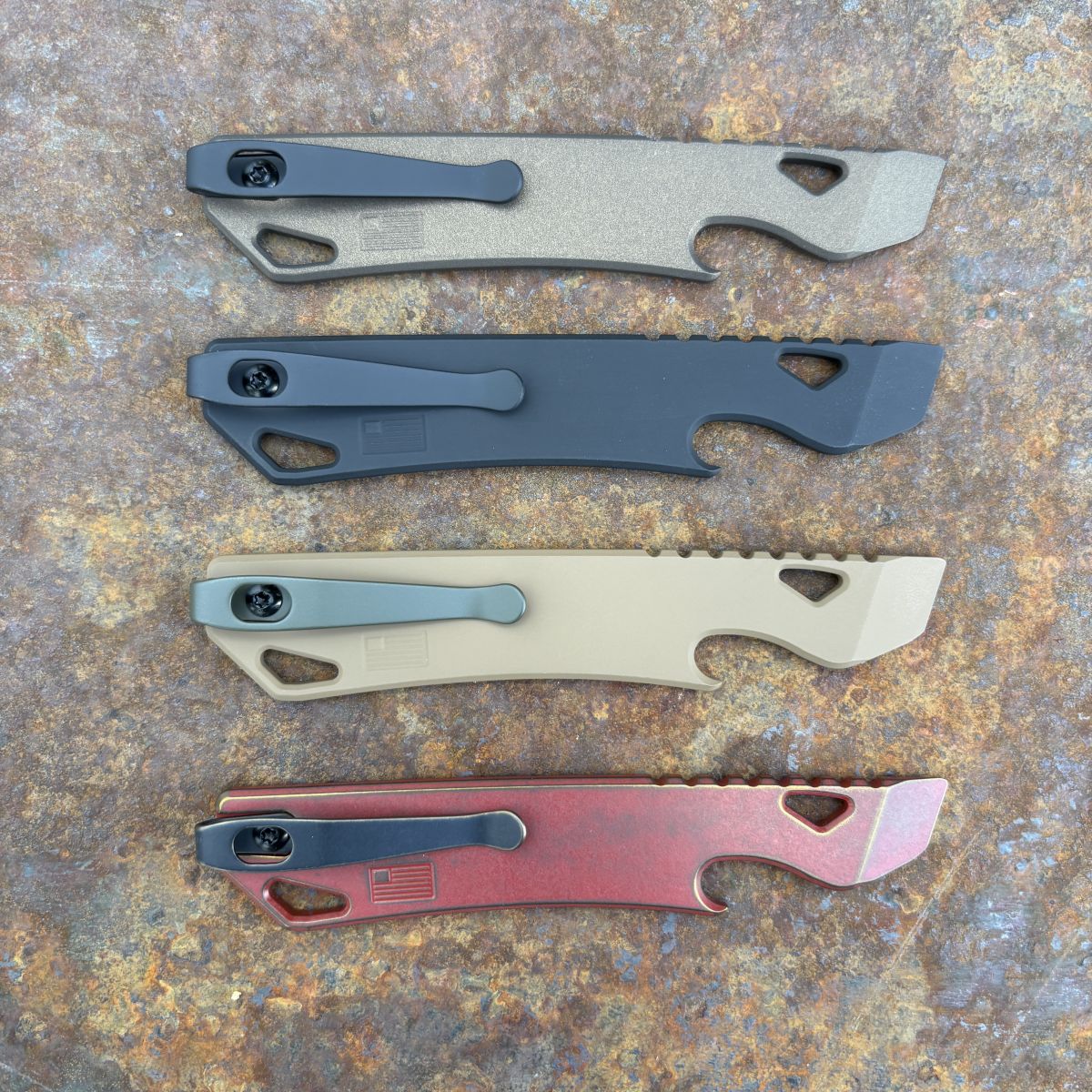 Open Door Policy v2b Plain Titanium Prybar