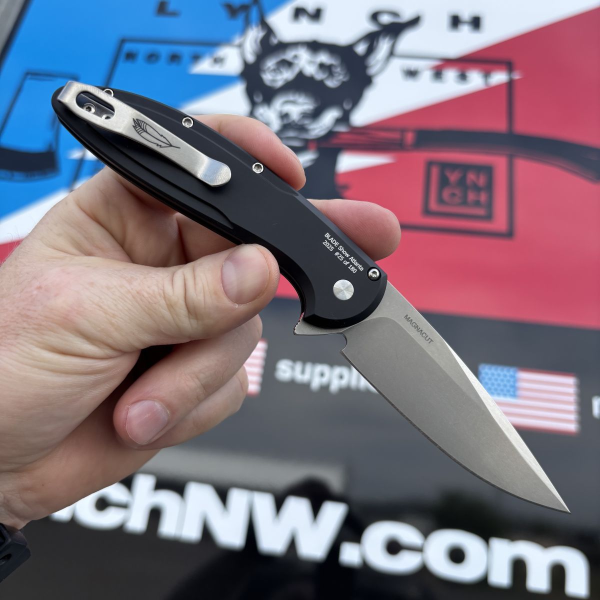 Pro-Tech Cambria 2 Black Aluminum TechnoCarbo Teal Inlay Stonewash