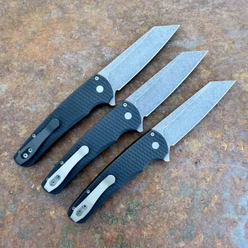 Pro-Tech Malibu Black Dragon Scale Aluminum Acidwash MagnaCut Blade Folding Knife