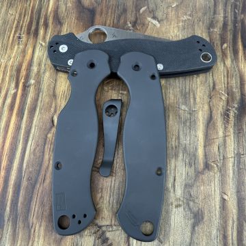 Spyderco PM2 Plain Titanium Scale Kit