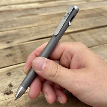 Tactile Turn Standard Titanium Switch Pen - Monochrome