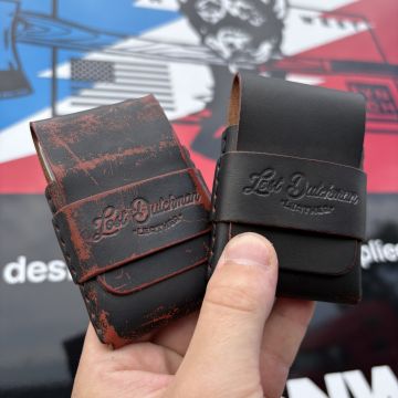 The Finnigan Black Ghost Leather Collaboration Wallet - The Lost Dutchman