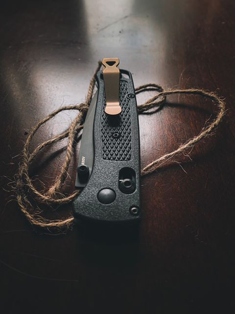 【ラスト】デスストッパーセイクリッドセイバー ブラックマジック プラクルアン Benchmade Standard Titanium Replacement Deep Carry Pocket Clip