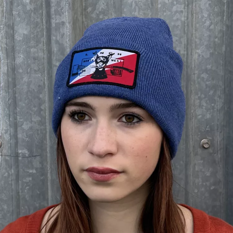 Bolt Dog - Dark Royal Heather Sportsman SP12 Solid Cuffed Beanie