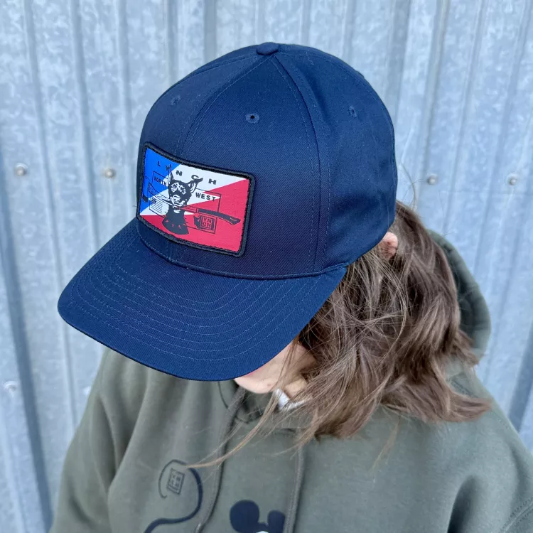 Bolt Dog - Navy Richardson 312 Twill Back Trucker Cap