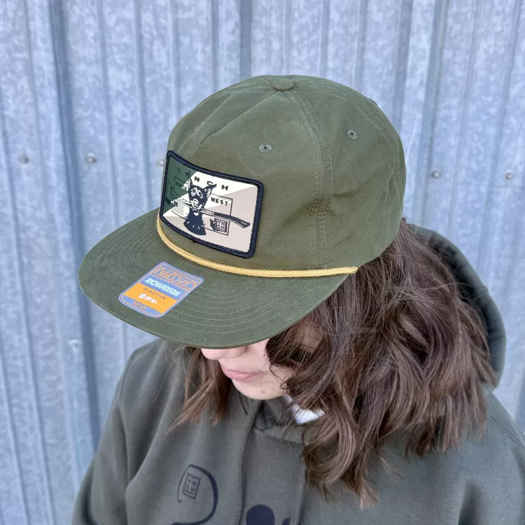 Camo Dog - Loden/Amber Gold Richardson 256 Umpqua Snapback Cap