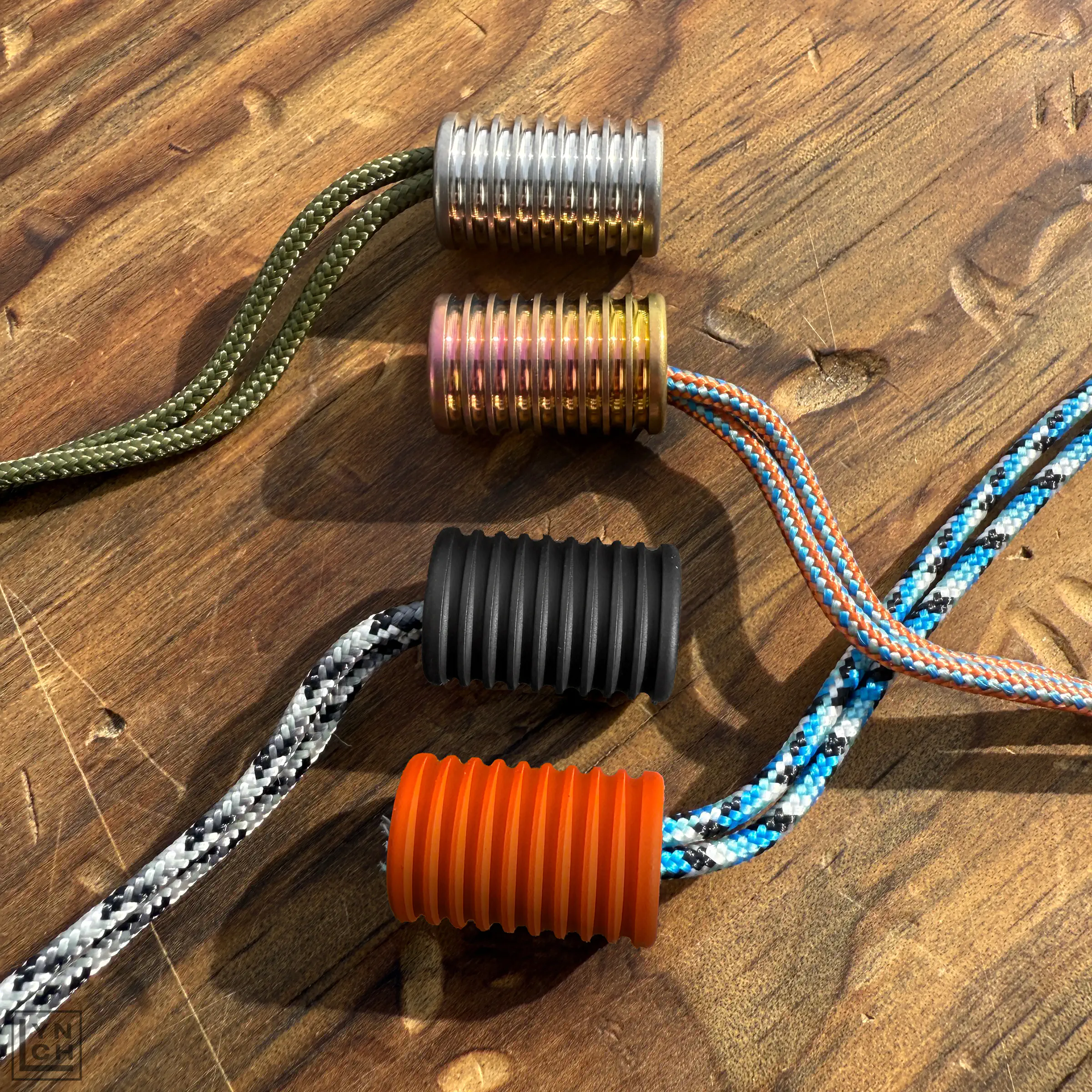 VOILE Hardwire ビンディング アクセサリー Heat Sink Titanium Everyday Carry Bead
