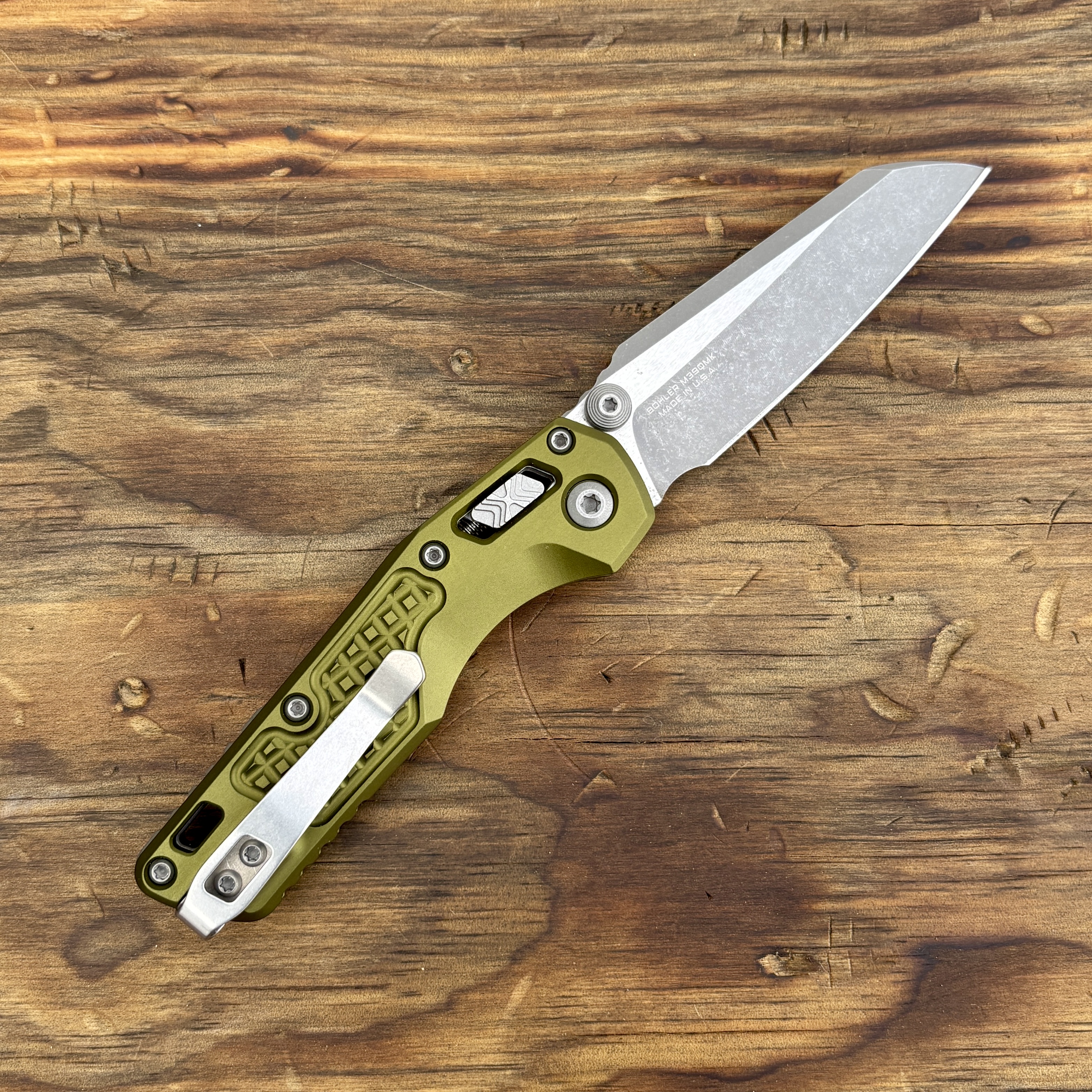 Microtech MSI Mini Ram-Lok OD Green Frag Aluminum Handles