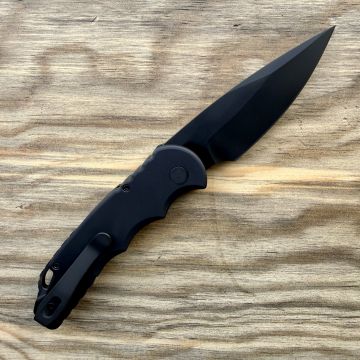Pro-Tech TR-5 Auto Black Aluminum Black CPM S35VN Blade Folding Knife